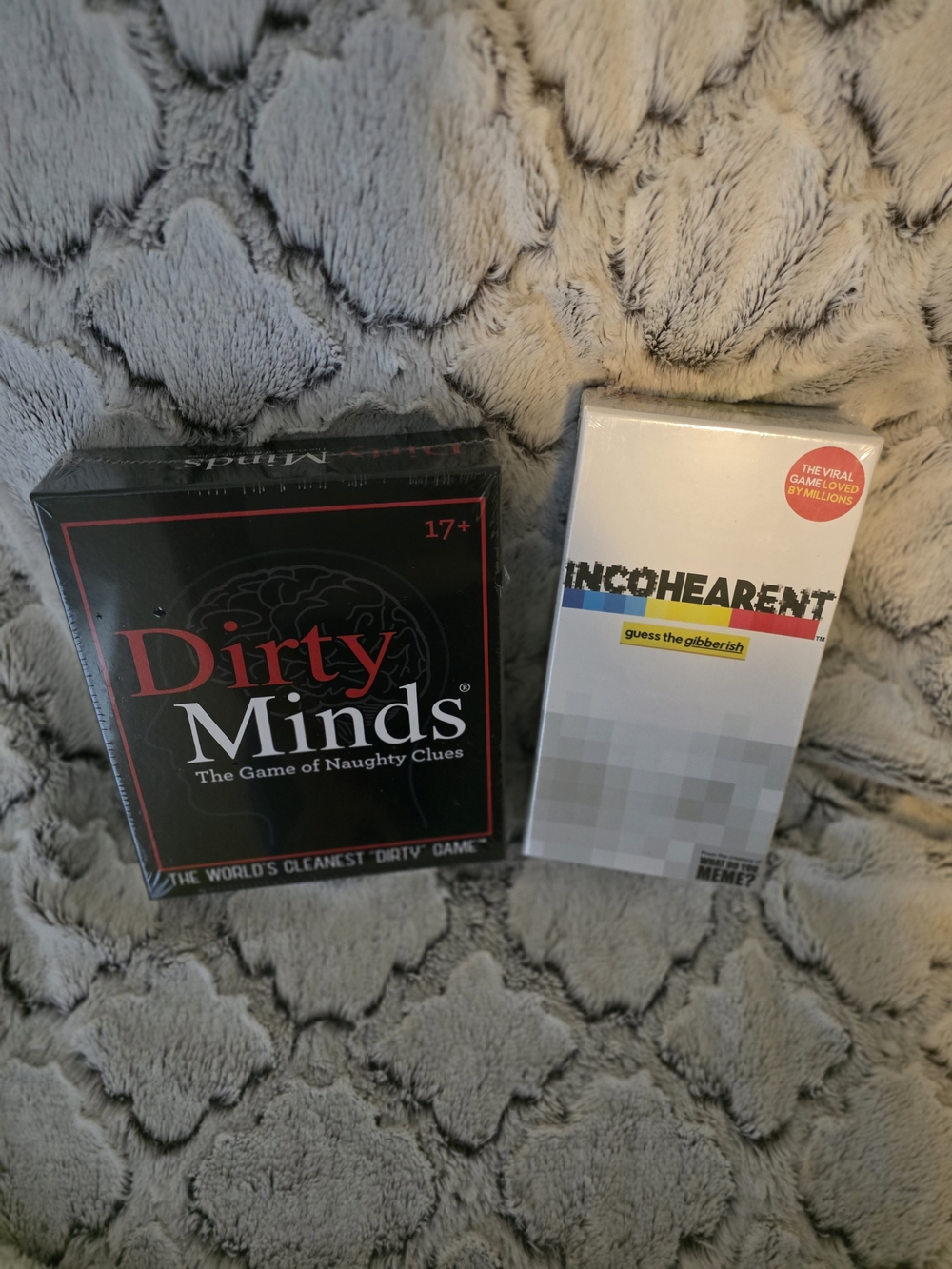 Dirty Minds Party Game + Incohearent Card Game Lot Sealed NIB
